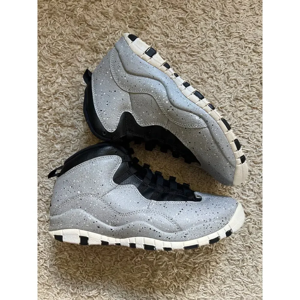 Nike Air Jordan 10 Retro Cement Size 5 Youth